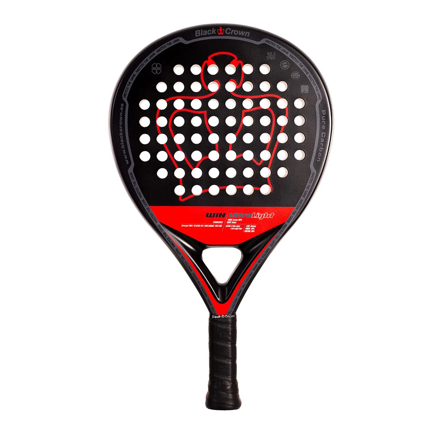Pala de pádel Black Crown Win