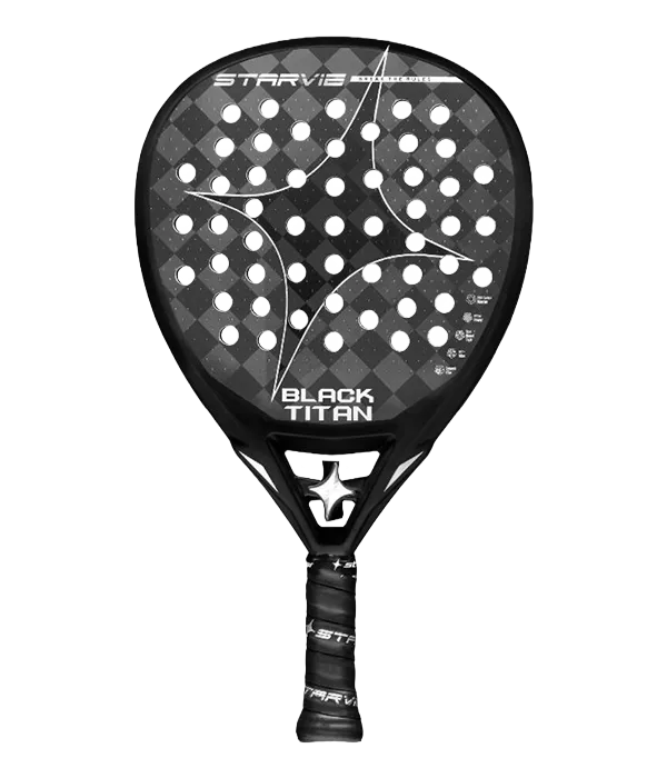 Pala de pádel StarVie Black Titan